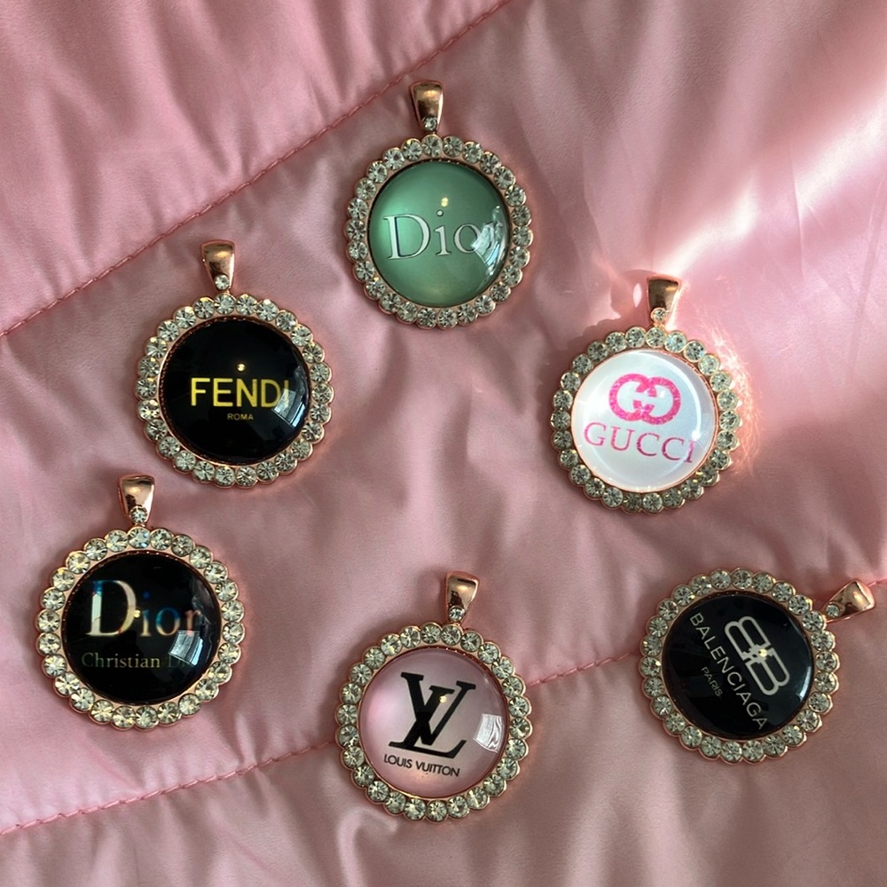 Rose Gold pendants for chains